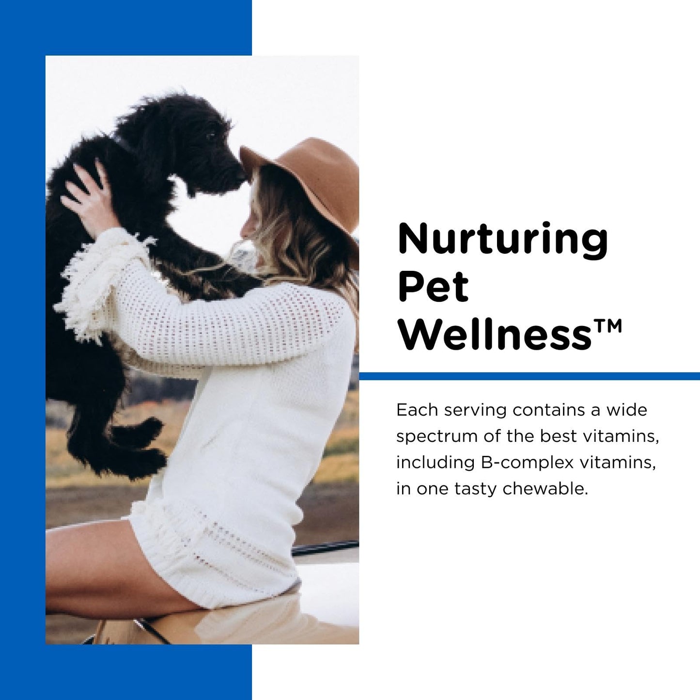 Nutri-Vet Puppy-Vite Chewables for Puppies, Formulated with Vitamins & Minerals to Support Balanced Diet, Great Source of Vitamin C, 60 Count