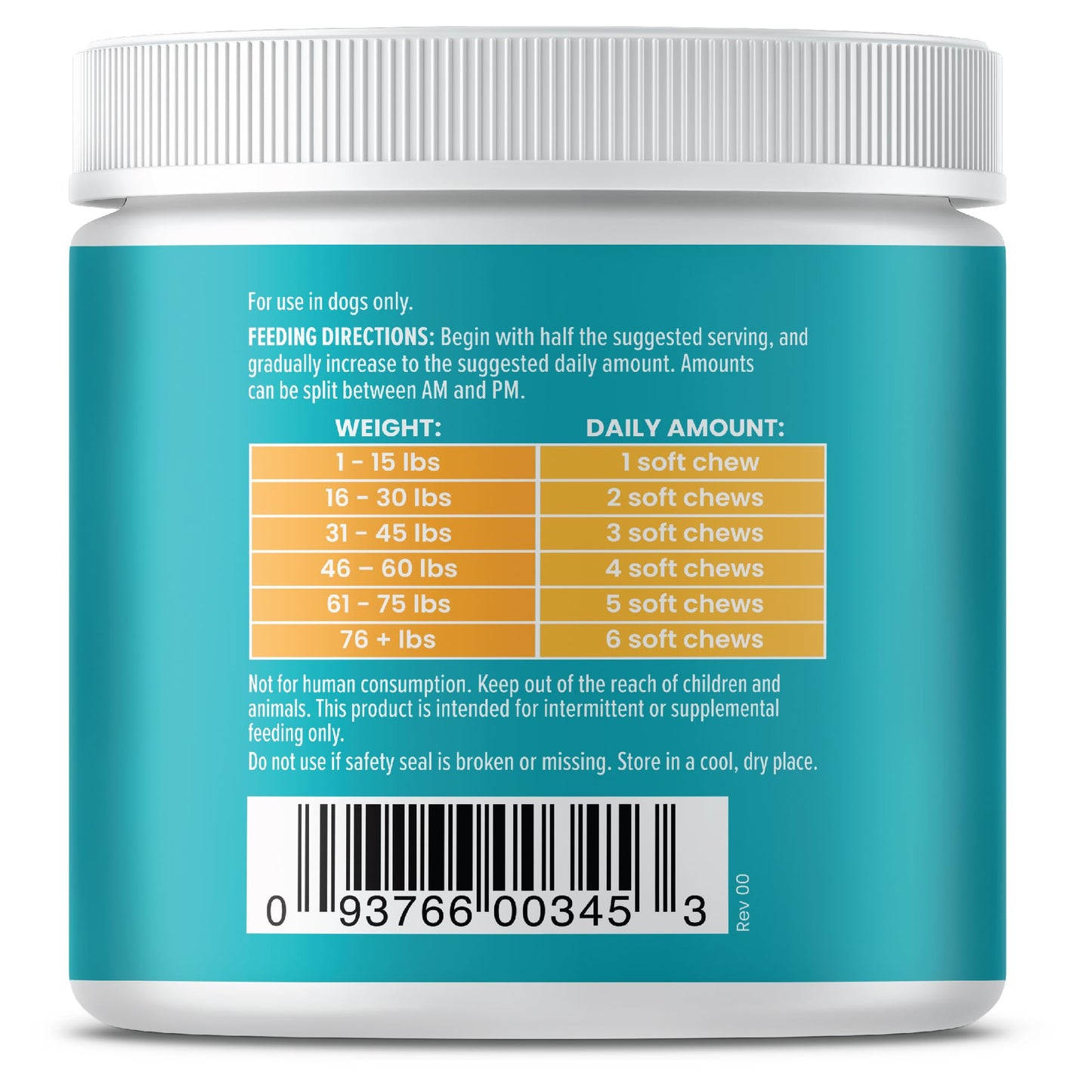 Solid Gold Senior Dog Multivitamin - Dog Vitamins Chewable Supplements - All-in-One Heart, Joint, Immune, Brain, Liver, Eye, Skin & Coat Support w/Vitamin C, B12, Probiotics & Antioxidants - 120ct