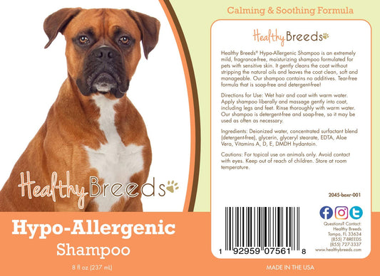 Healthy Breeds Boxer Hypo-Allergenic Shampoo 8 oz