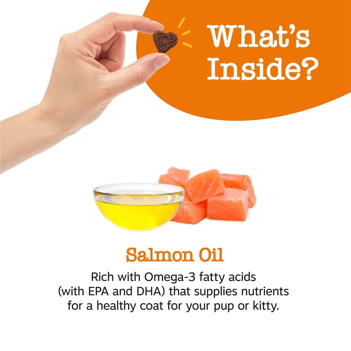 Zesty Paws Wild Alaskan Omega-3 Blend Pollock + Salmon Oil + Multivitamin Powder for Dogs