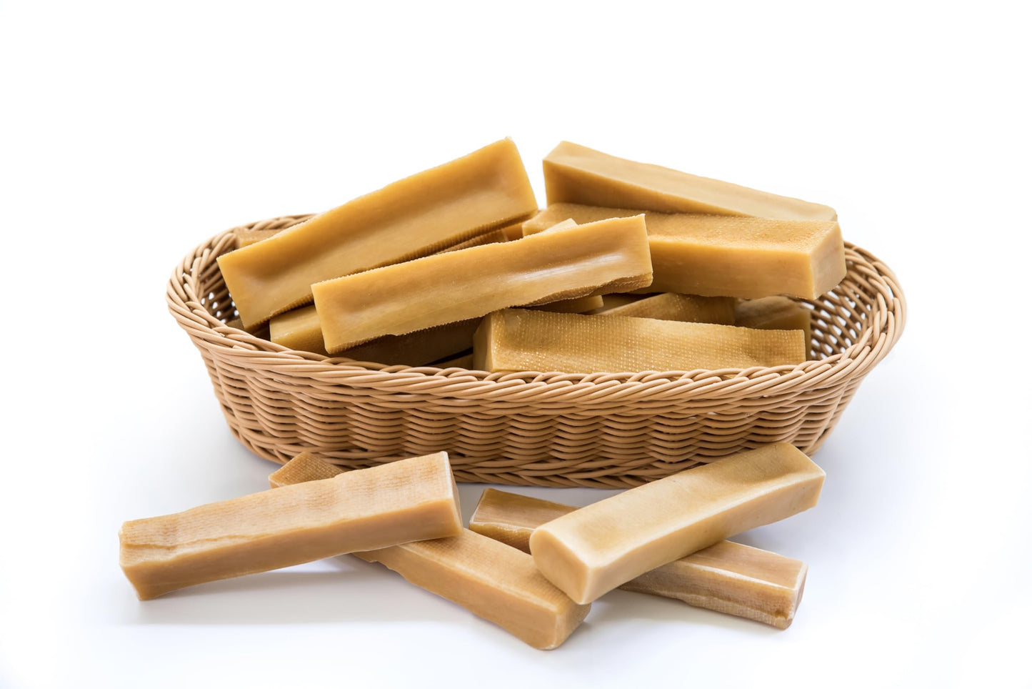 KATHMANDU'S - 100% Natural Himalayan Cheese Dog Chews - for Small Dogs (Pack of 15) - for Improved Dental Hygiene & Protein-Rich Nutrition, No Preservatives