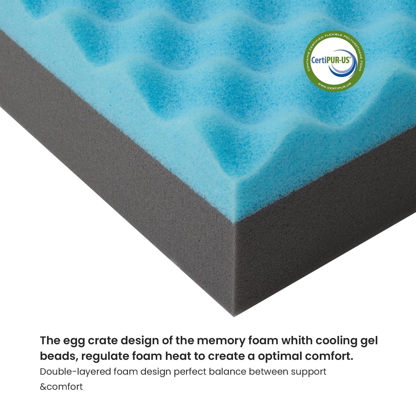 Orthopedic Memory Foam Dog Bed,Cooling Dog Beds for Large Dogs, Washable Pet Beds for Crate with Faux Fur Cover, Waterproof Lining, XL(41inch)