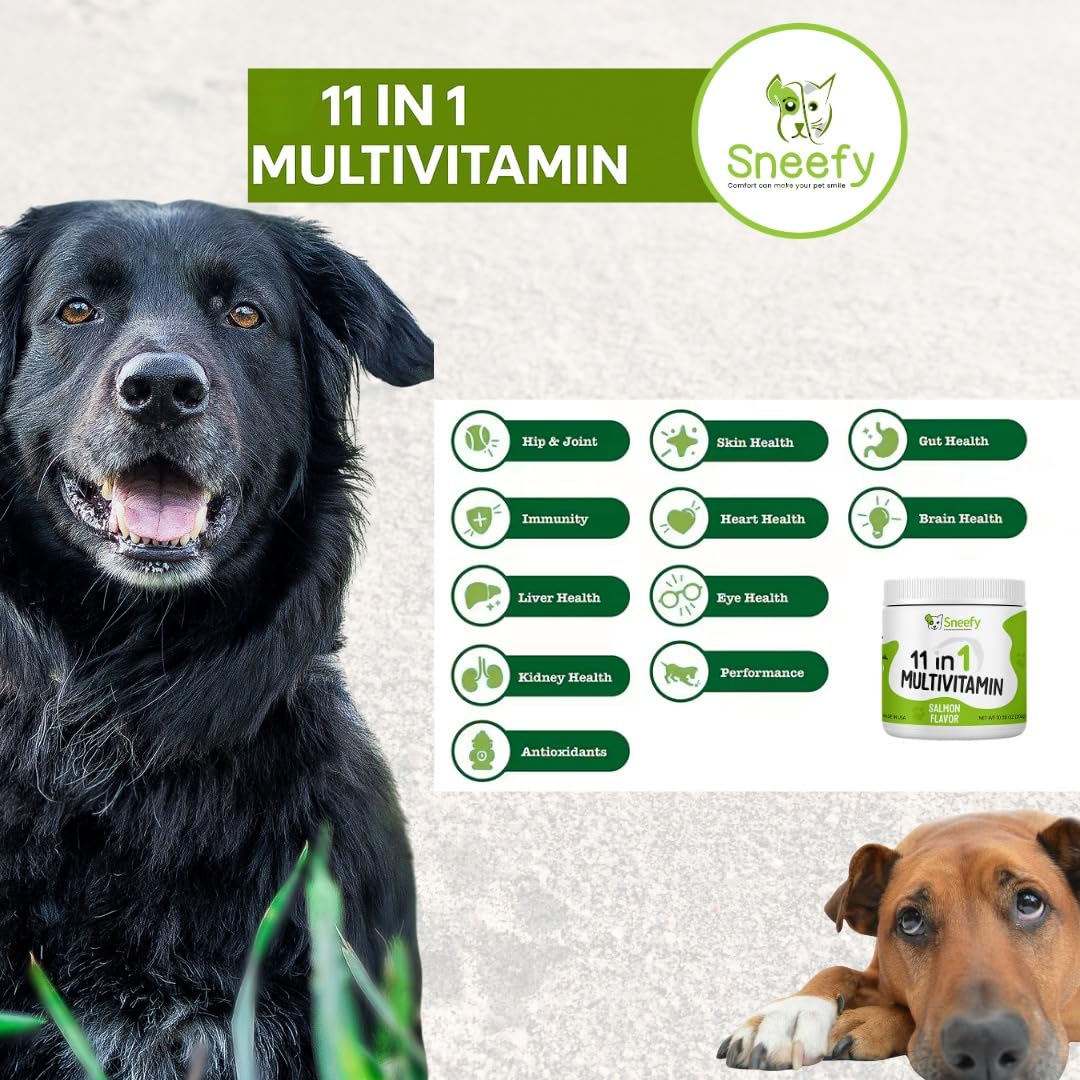 11 in 1 Multivitamin probiotic, Glucosamine,chondrotine for Dogs – Hip Soft & Joint Support Chews with MSM, Canine Joint Pain Relief Health LID Treats for All Breeds & Sizes 120 Count