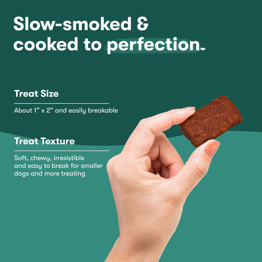 Jinx Salmon Tenders Jerky Dog Treats – Soft & Chewy, All Natural Dog Jerky Treats with High-Protein Salmon - Pet Products for All Dogs (Puppies, Adults & Seniors) - 5oz, Pack of 6