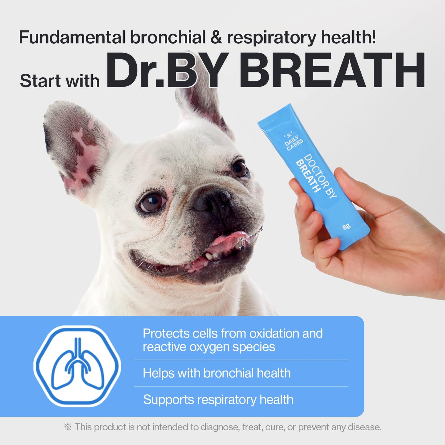 Doctor By Breath Bronchial Supplements for Dogs - Dog Cough Relief - for Dry, Wet & Barkly Pet Cough (8.5 Ounce (Pack of 1))