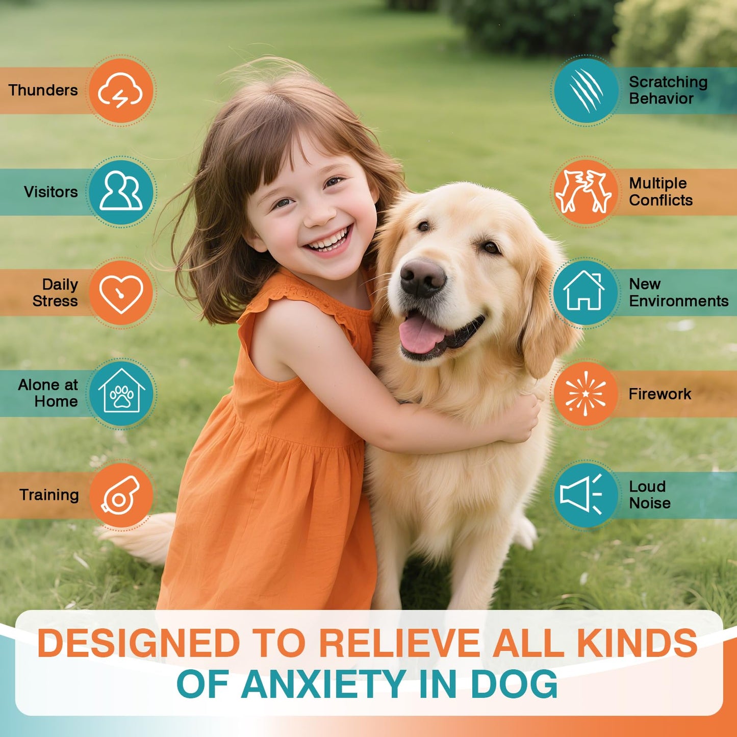 Dog Calming Pheromones Diffuser to Calm Pet 12 In 1 Advanced Kit Appeasing Pheromone Diffuser for Anxiety Relief (5 Plug in+7 Pack 48ml Refill) Reduce Aggression Fighting Barking Stress (Tasteless)