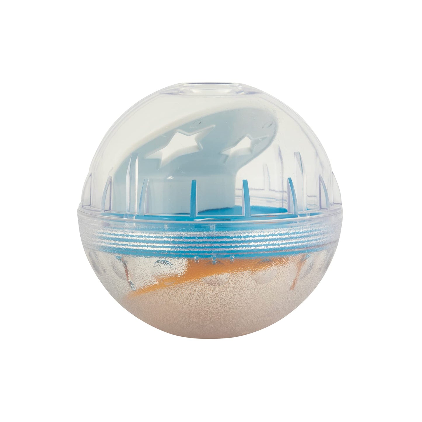 Pet Zone IQ Treat Ball Dog Treat Dispenser Toy Ball Interactive Toy - 4" Stimulation, Slow Feeder