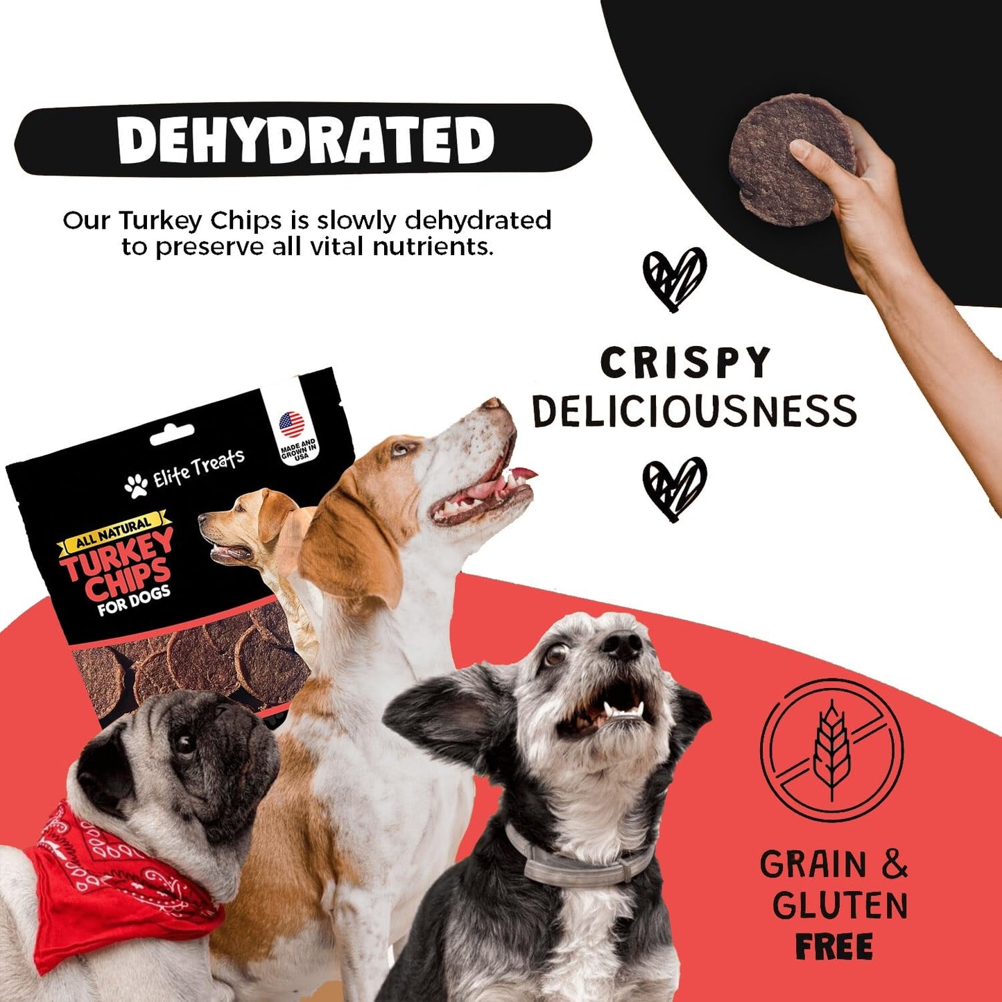 Milo's Kitchen Homestyle Dog Treats, Steak Grillers, 10 Ounce, High Protein, No Artificial Flavors