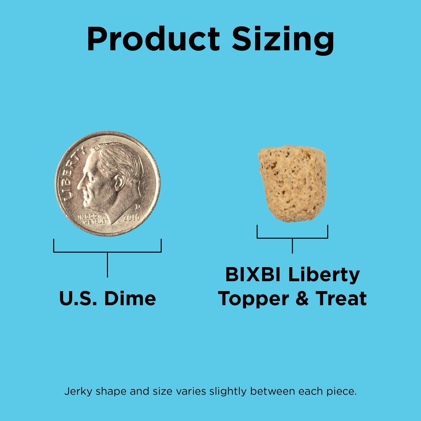 BIXBI Liberty Freeze Dried Dog Food Topper + Dog Treat, Beef Recipe, 4.5 oz - 98% Meat and Organs, No Fillers - Pantry-Friendly Raw Treat or Food Topper - USA Made in Small Batches