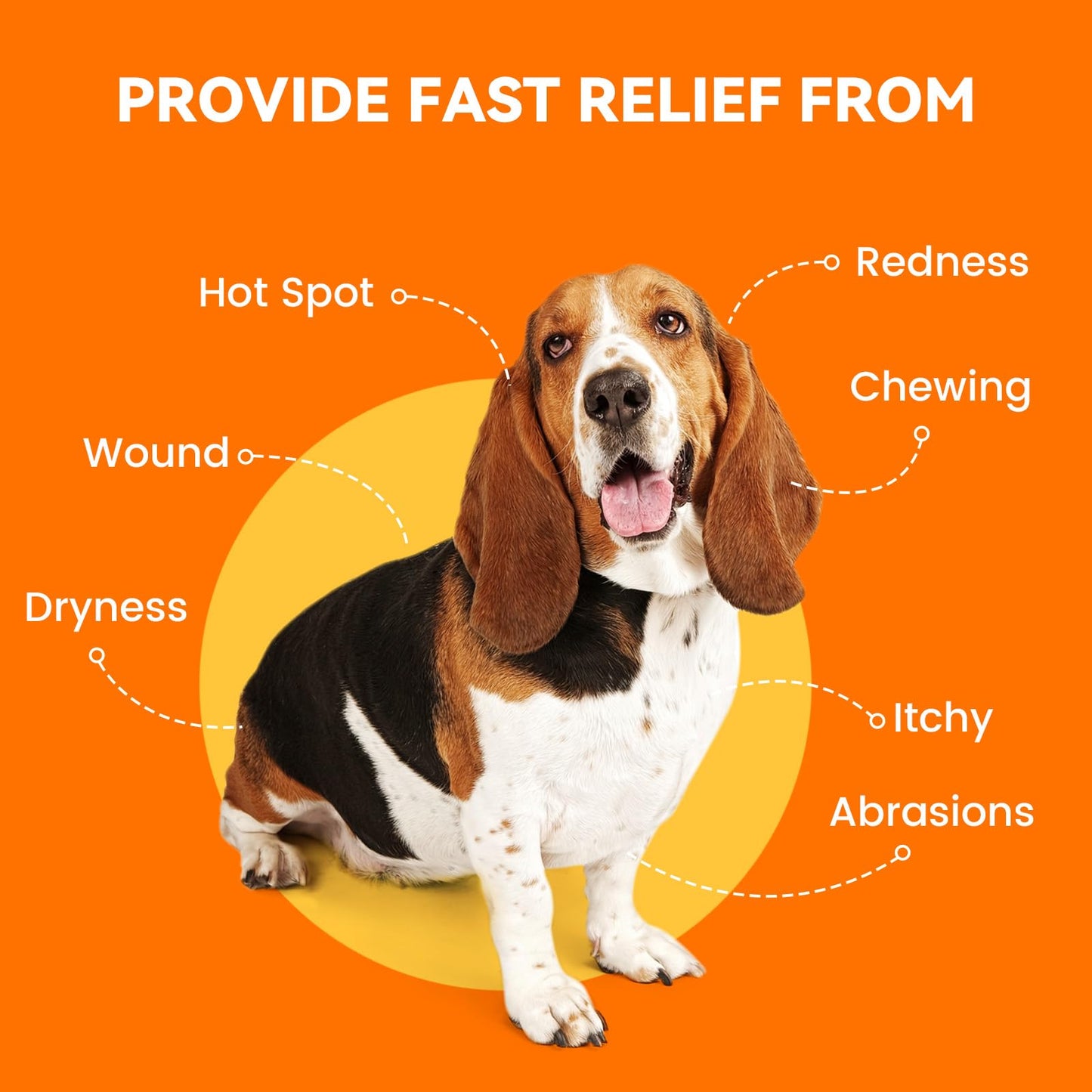PUAINTA Hot Spot Spray for Dogs, Upgraded Quantum Silver Skin Spray for Dogs, Itch Relief and Hot Spot Treatment for Dogs, Supports Skin Infections and Irritations for All Animals, 4oz