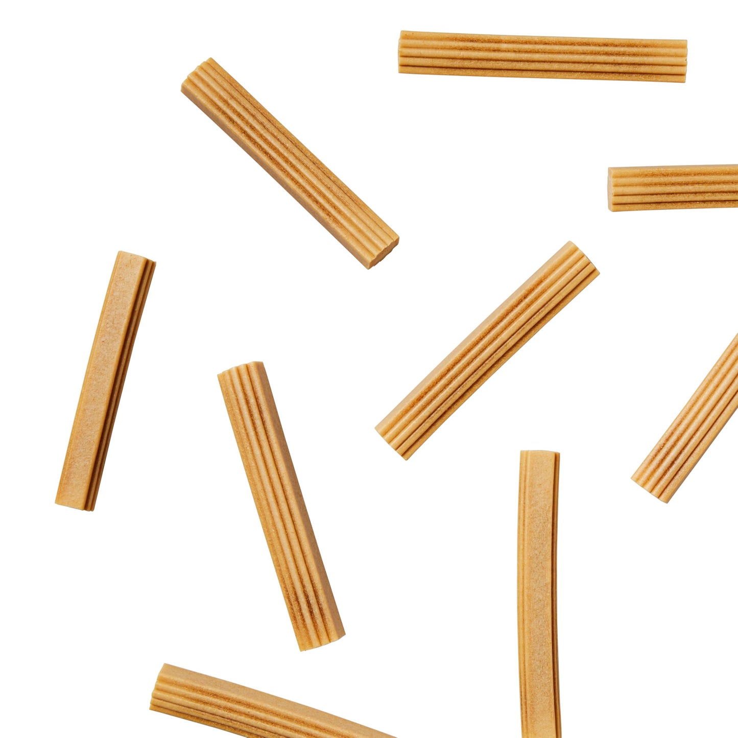 Dental Treats for Dogs Ñ Healthy, Non-GMO Project Verified, Natural Peanut Butter Flavored, Natural, Vegetarian Chews, Made in The USA (Chew Sticks, Large Breeds)