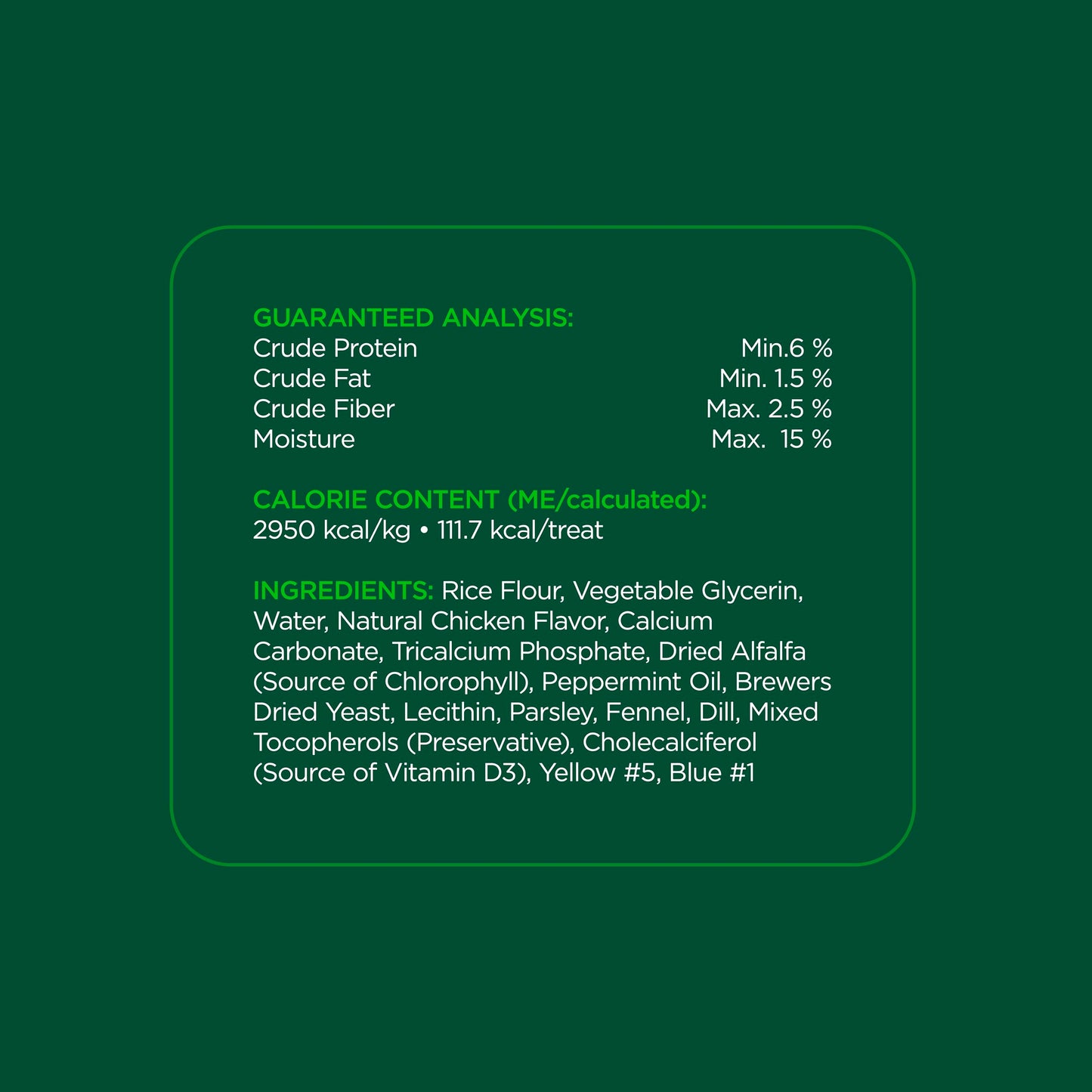 Minties Dental Chews for Dogs, 36 Count, Vet-Recommended Mint-Flavored Treats for Large Dogs Over 50 lbs, Dental Bones Clean Teeth, Fight Bad Breath, and Removes Plaque and Tartar