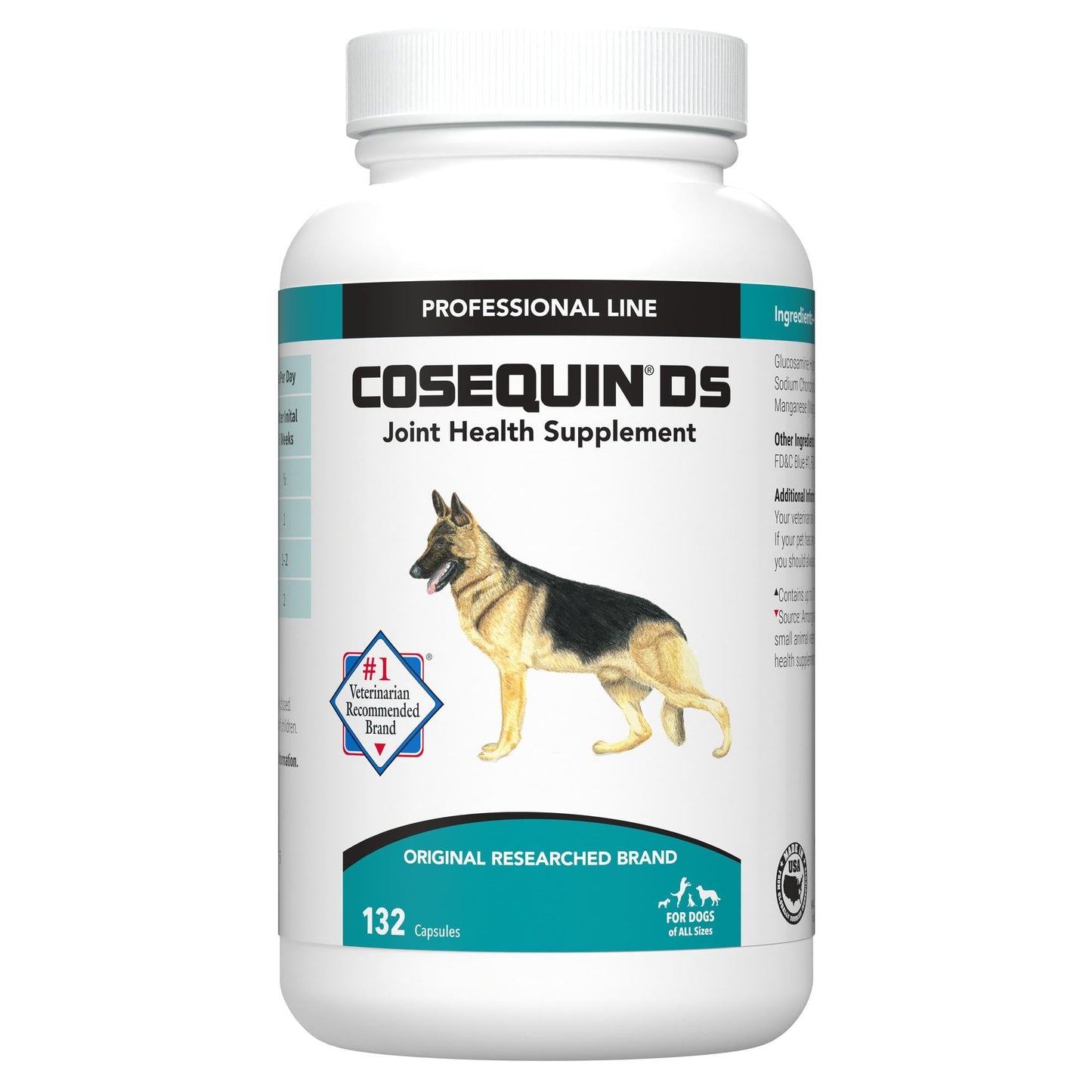 Nutramax Cosequin for Dogs Joint Health Supplement, Contains Glucosamine for Dogs, Plus Chondroitin, Supports Healthy Joints, Sprinkle Capsules, 132 Count