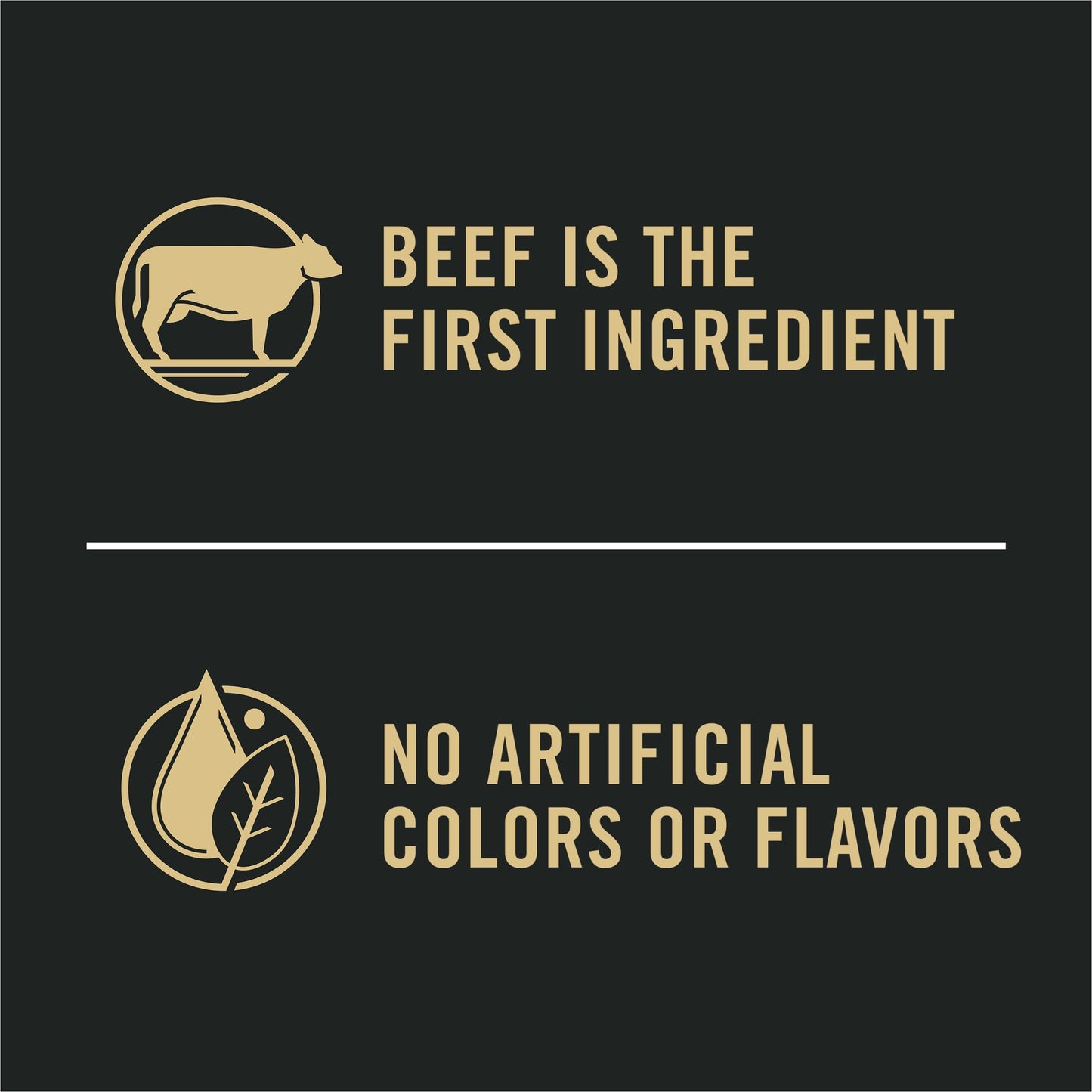 Pawstruck Air Dried Dog Food with Real Beef, Grain-Free, Made in USA, Non-GMO & Vet Recommended, High Protein Limited Ingredient Full-Feed for All Breeds & Ages, 2lb Bag