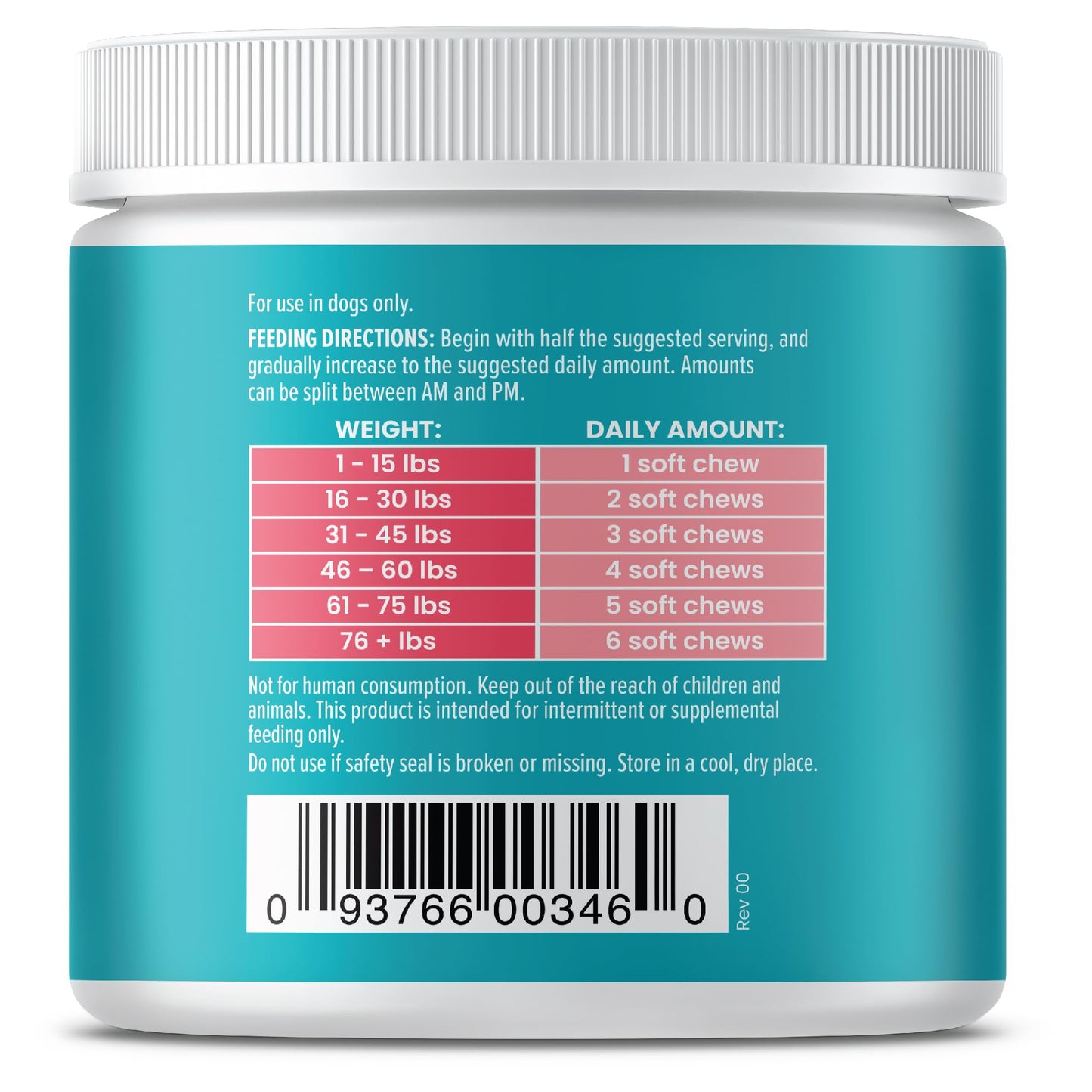 Solid Gold Omega 3 Fish Oil for Dogs Soft Chews - Chicken Flavored Omega 3 for Dog Skin & Coat Health - Vitamin C, E & Biotin Chews for Dry Skin, Immune Support & Itch Relief for Dogs - All Ages 120ct