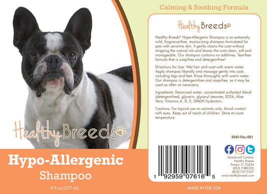Healthy Breeds French Bulldog Hypo-Allergenic Shampoo 8 oz