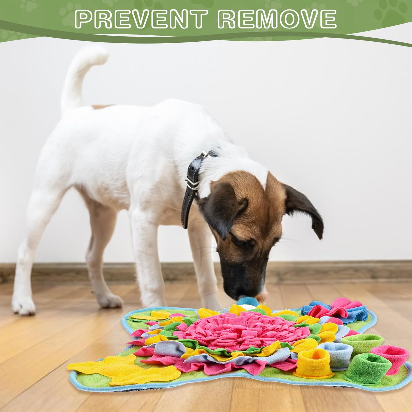 2 Pack Pet Snuffle Mat for Dogs Treat Interactive Dog Feeding Mat Dog Sniffing Mat Portable Dog Puzzle Toys for Small Medium Breed Dogs Puppy Foraging Feed Game