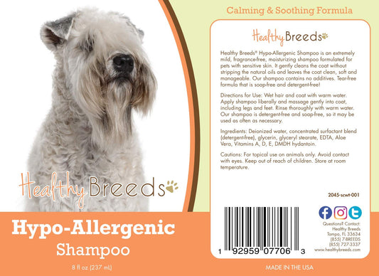 Healthy Breeds Soft Coated Wheaten Terrier Hypo-Allergenic Shampoo 8 oz