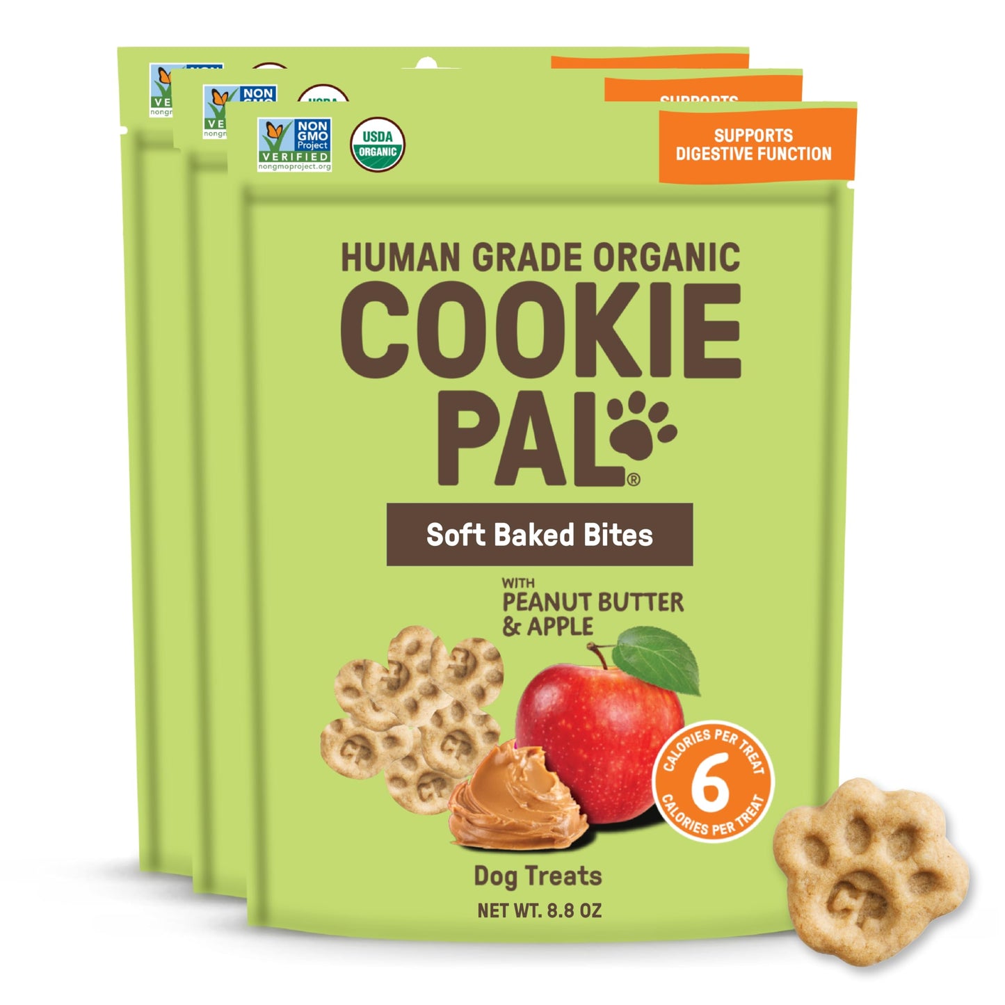 Waggin' Train Salmon Jerky Tenders for Skin & Coat Support for Dogs - 12 oz Pouch - Grain Free, High Protein Dog Treat