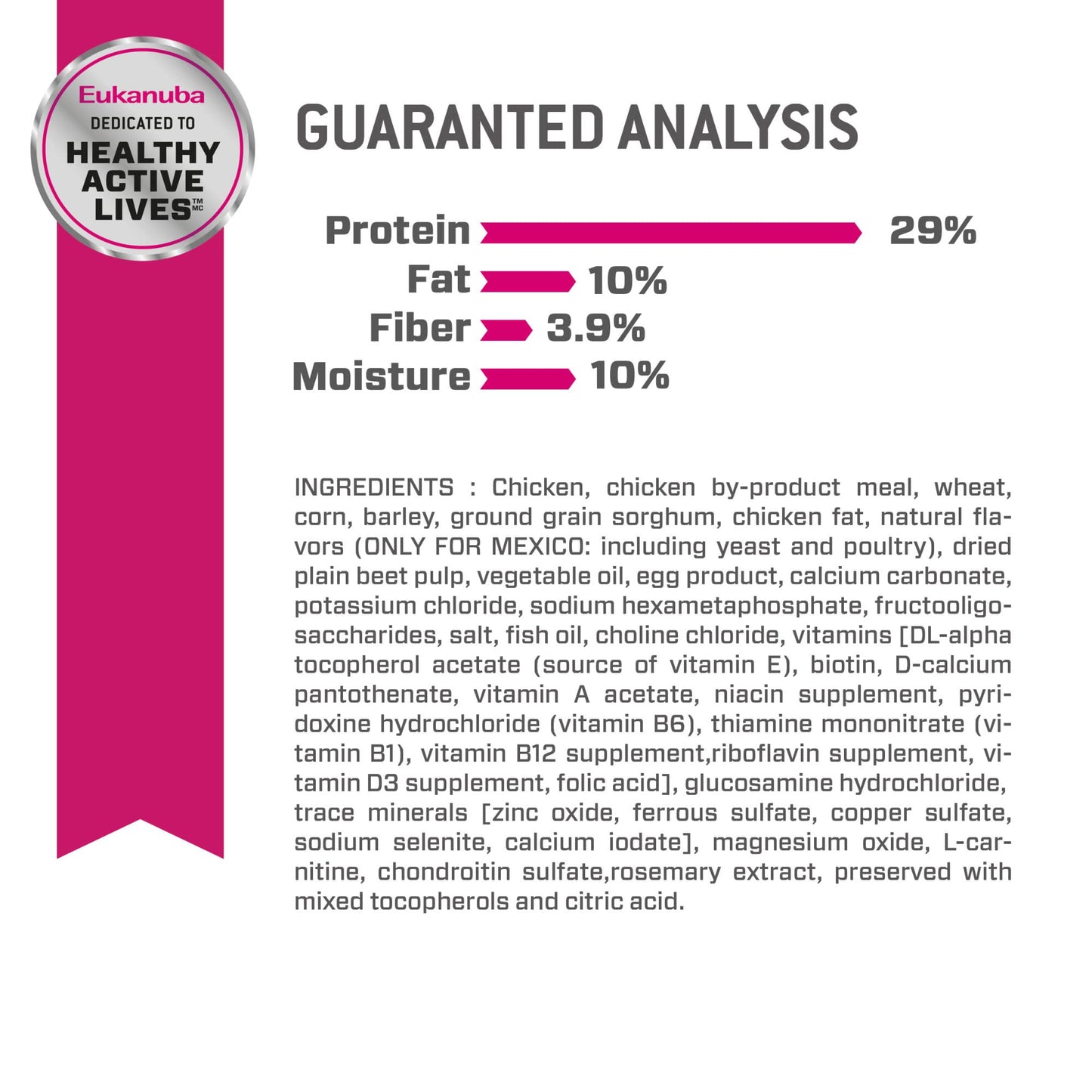 Eukanuba Fit Body Weight Control Small Breed Dry Dog Food, 4 lb