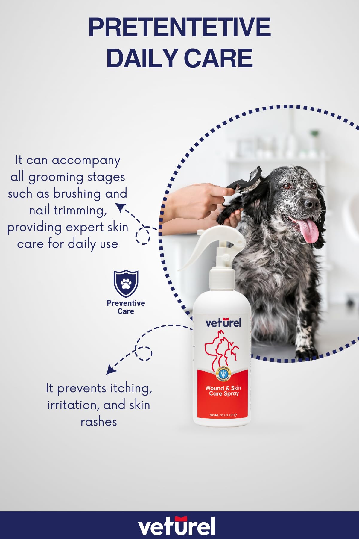 GRRR. Same great product From the Makers of Moosh – Natural Dog Shampoo with Lavender Essential Oils for Itchy Skin ,Hot Spots, and Pet Odor, Grooming Shampoo, Concentrated12 ounces