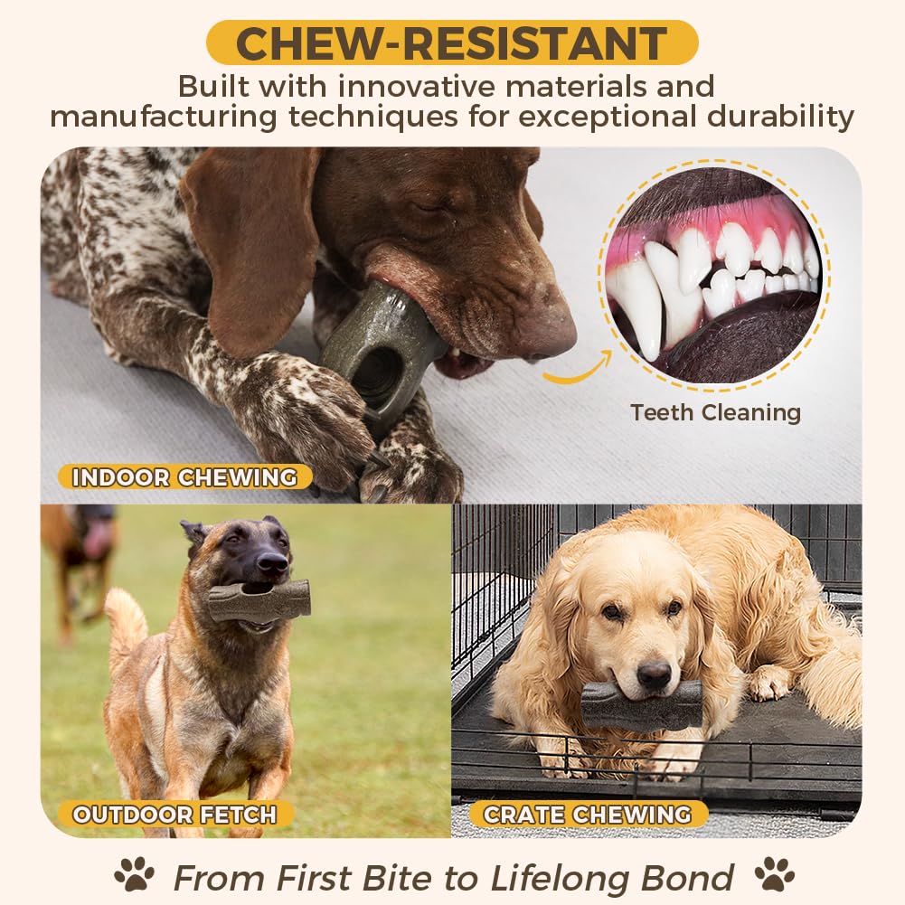 Mankoda Dog Frozen Treat Toys to Keep Them Busy - Interactive Dog Puzzle Toys with Frozen Mold, Indestructible Aggressive Chew Toys for Large Dogs, Food Grade-Easy to Clean-Reduce Anxiety-Safe Chewing