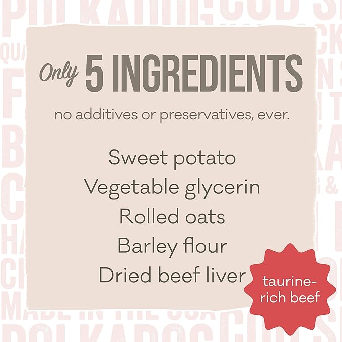 Polkadog Sweet Potato & Beef Wonder Nuggets Dog Treats – All-Natural Pet Training Treats for Dogs – Healthy, Handmade Puppy Snacks – Bite-Sized, Soft, Chewy Treats for Pets – 10 oz