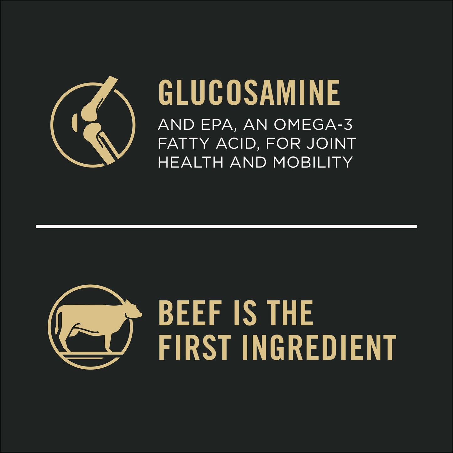 Purina Pro Plan Large Breed Dry High Protein Dog Food With Probiotics for Dogs, Beef and Rice Formula - 47 lb. Bag