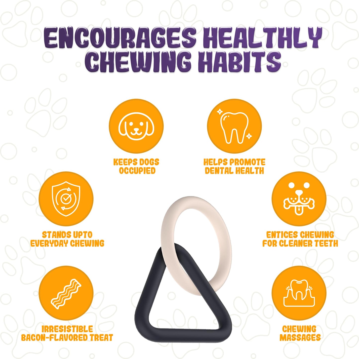 LEE BONBON Tug of War Dog Toy – Interactive Toy for Aggressive Chewers, Puppy Teething, Dog Toys to Keep Them Busy