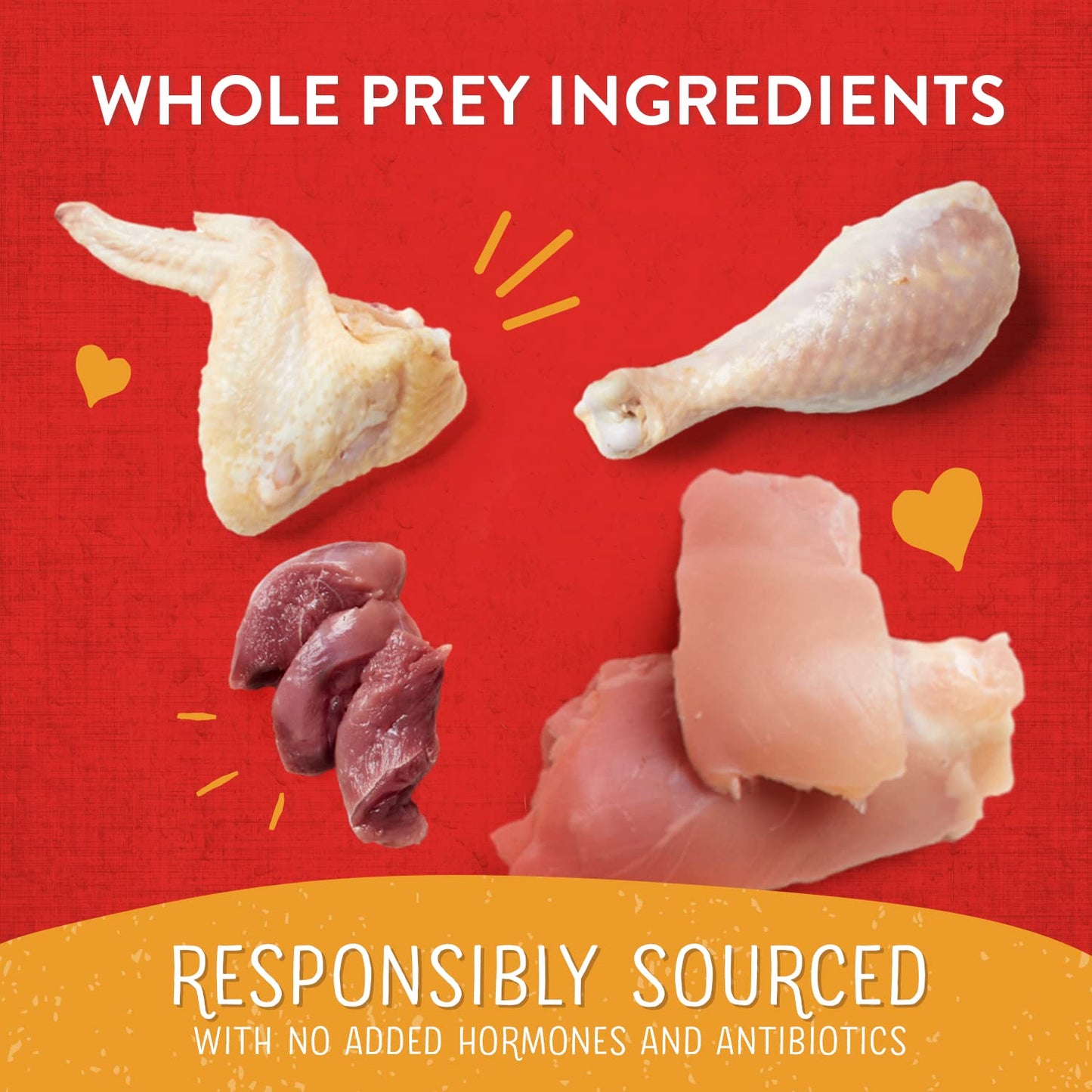 Stella & Chewy's Freeze-Dried Raw Wild Weenies Dog Treats - High-Protein Training Treats for Dogs & Puppies - All-Natural Chicken Recipe with 97% Meat & Organs - USA Made - 3.25 oz Bag