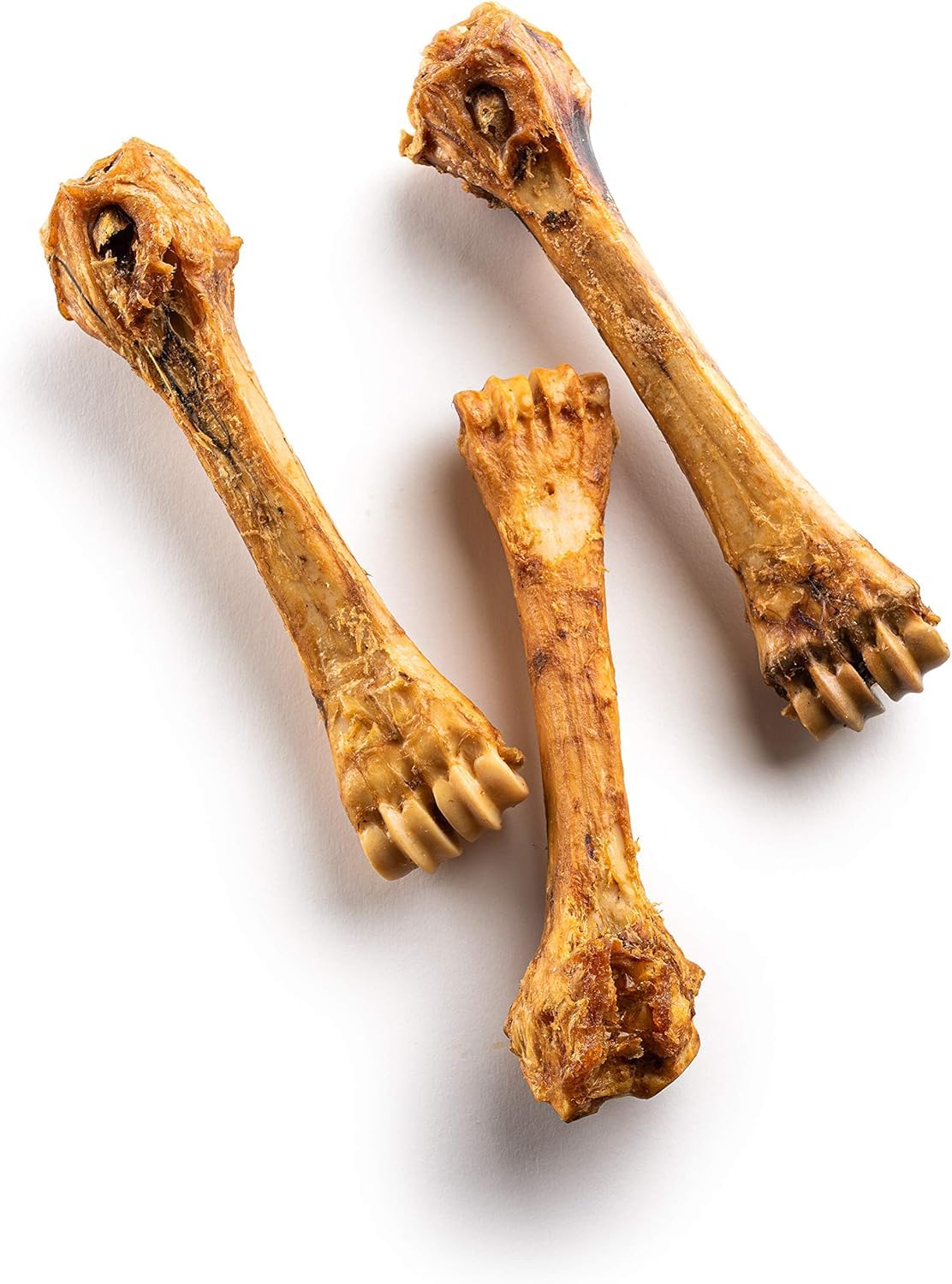 Jack&Pup 8-11” Shin Bones, Roasted Meaty Beef Bone for Dogs – Long Lasting Natural Dog Bones, Big Dog Bone for Large Dogs (1 Pack)