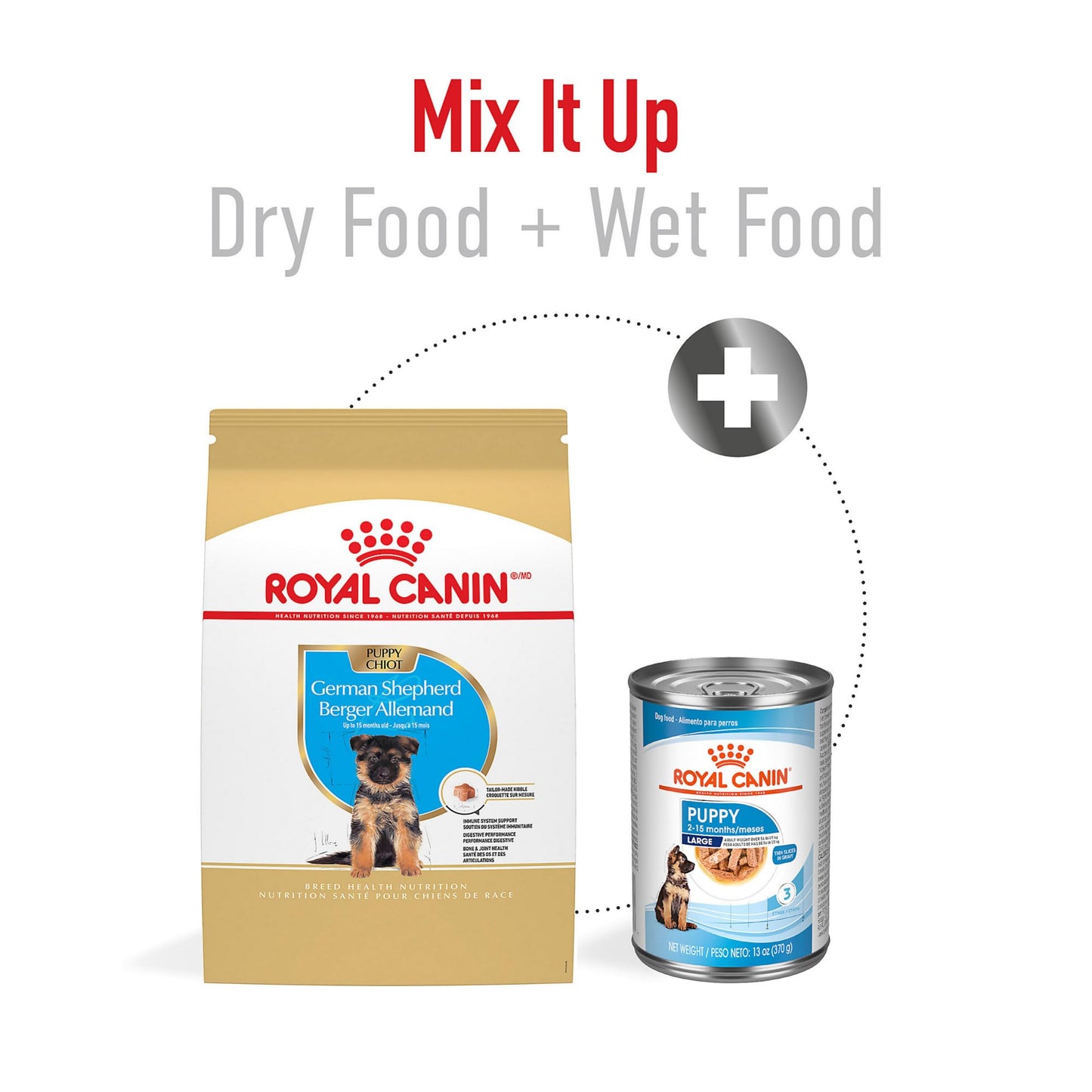 Royal Canin German Shepherd Puppy Breed Specific Dry Dog Food, 30 lb. bag