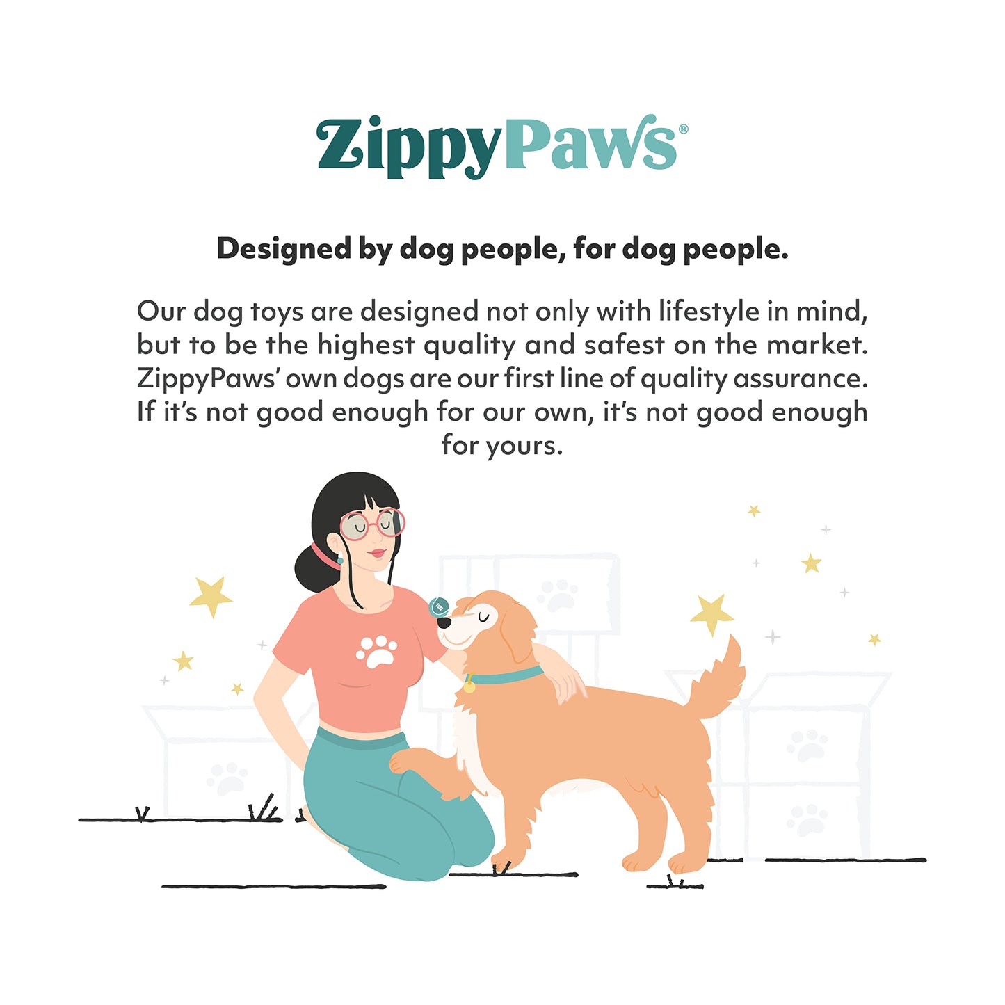 ZippyPaws Burrow- Interactive Dog & Puppy Toys for Boredom, Stimulating Pet Products to Keep Them Busy, Hide & Seek Plush Dog Puzzle, Enrichment Squeaky Toy, for Small & Medium Dogs- Arctic Wolf Log