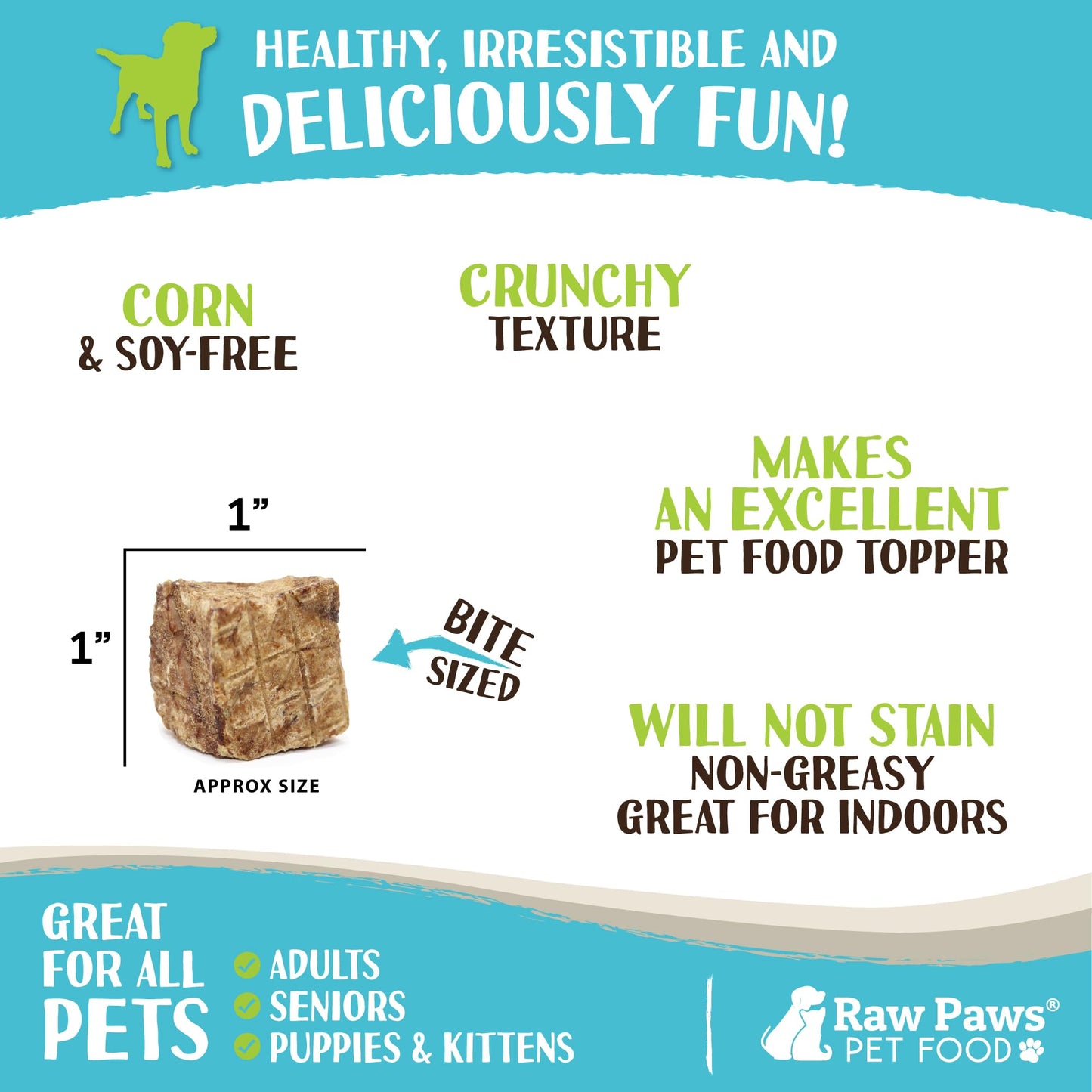 Raw Paws Lamb Lung Treats for Dogs (8-Ounce) - Packed in USA - Free Range Dehydrated Lamb for Dogs - Crunchy Natural Bites - Dog Treat Training Lung Filets