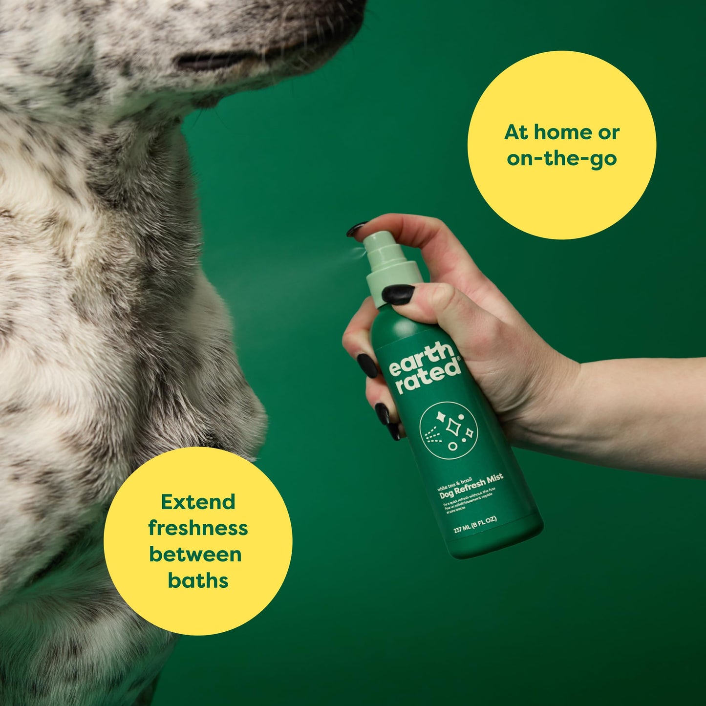 Earth Rated Double Coat Essentials - Dog Shampoo, Grooming Wipes, Refresh Mist & Eye Wipes