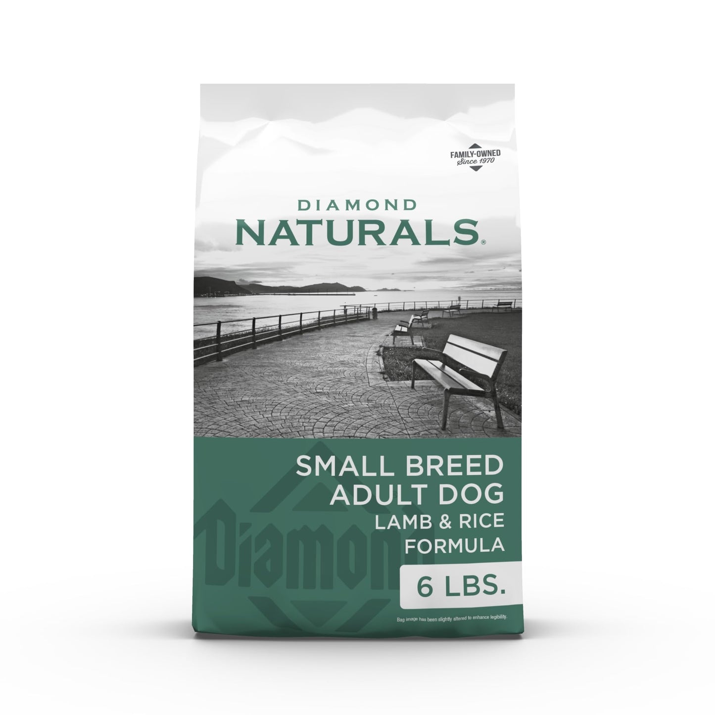 Diamond Naturals Small Breed Lamb and Rice Formula Adult Dry Dog Food with High Quality Lean Protein from Real Lamb, Specially for Small Breed Dogs 6lb