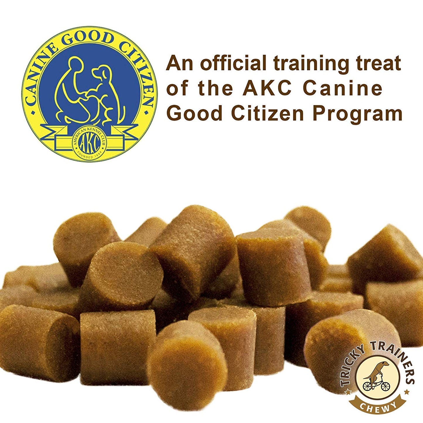 Cloud Star Tricky Trainers Chewy & Grain Free, Low Calorie Dog Training Treats, Baked in the USA