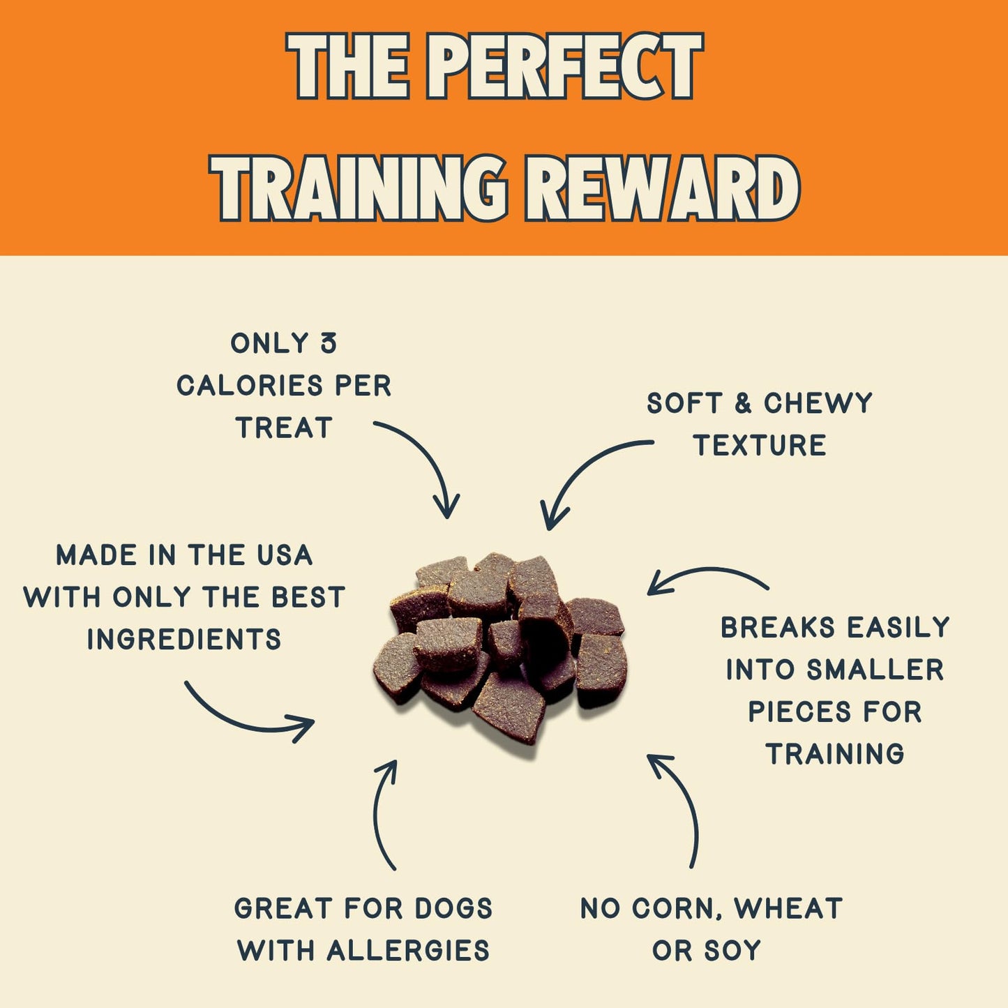 Jiminy's Chewy Cricket Dog Training Treats, Low Calorie, Hypoallergenic, Made in USA, 6oz, Variety Pack (Pack of 3)