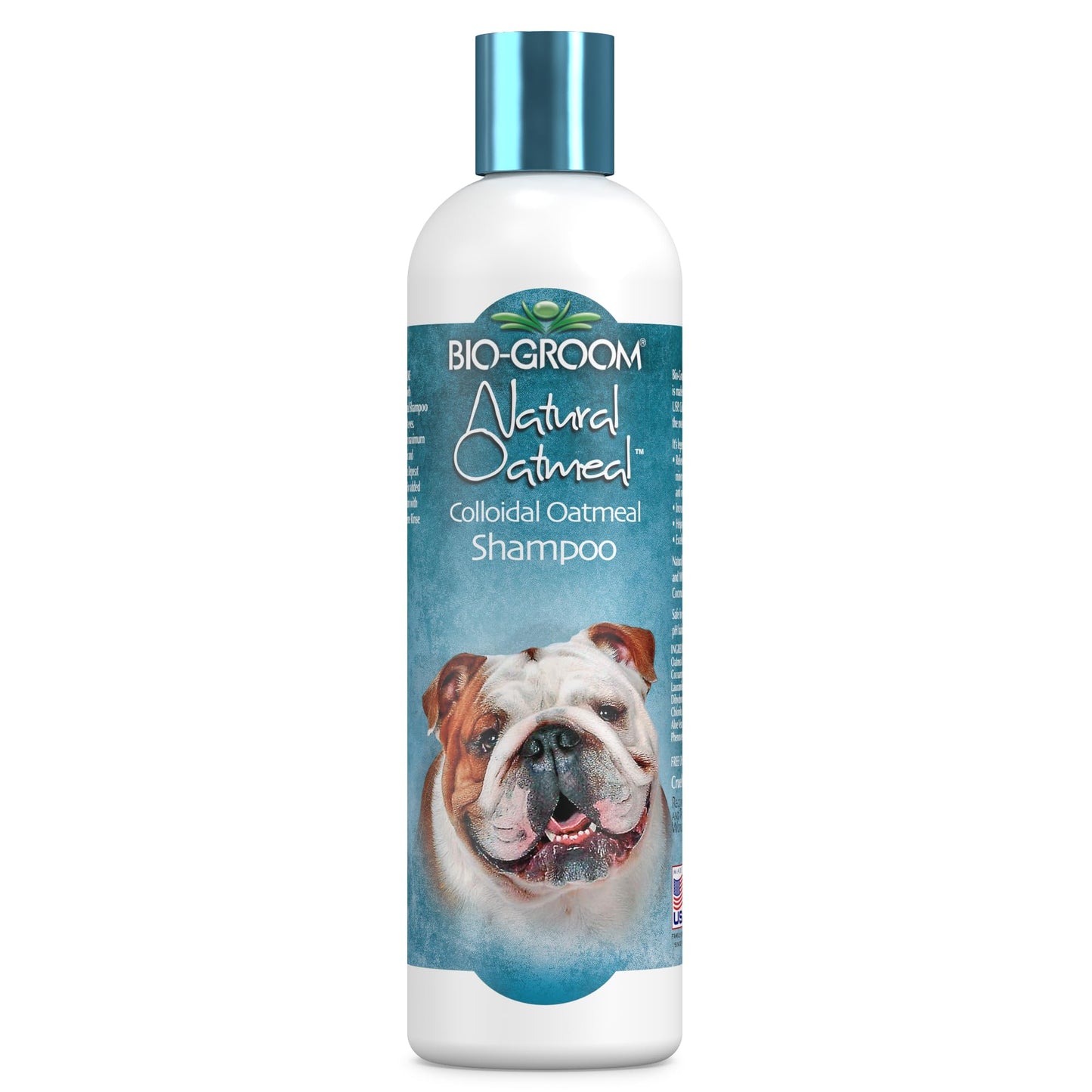 Bio-Groom Oatmeal Dog Shampoo – for Allergies and Itching, Cruelty-Free, Dog Bathing Supplies, Puppy Shampoo for Sensitive Skin, Made in USA, Anti-Itch Dog Products – 12 fl oz 1-Pack