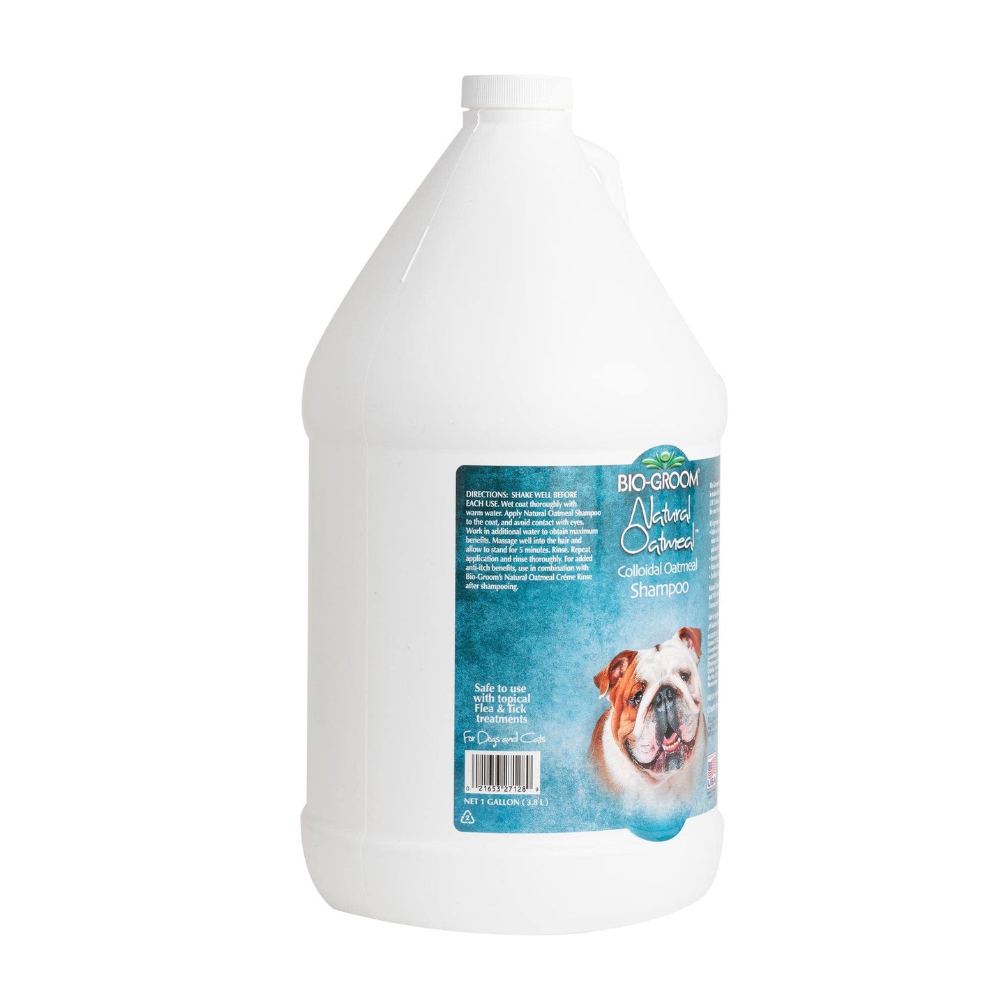 Bio-Groom Oatmeal Dog Shampoo – for Allergies and Itching, Cruelty-Free, Dog Bathing Supplies, Puppy Shampoo for Sensitive Skin, Made in USA, Anti-Itch Dog Products – 1 Gallon