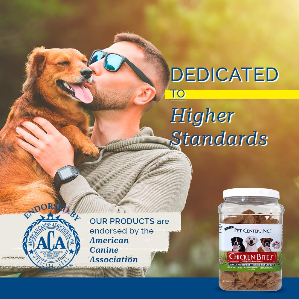 PCI Pet Center Inc USA Chicken Bites, 16 oz. - Dog Treat