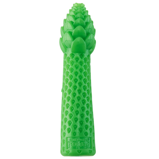 Outward Hound Asparagus Interactive Treat-Dispensing Dog Toy, Medium, Green