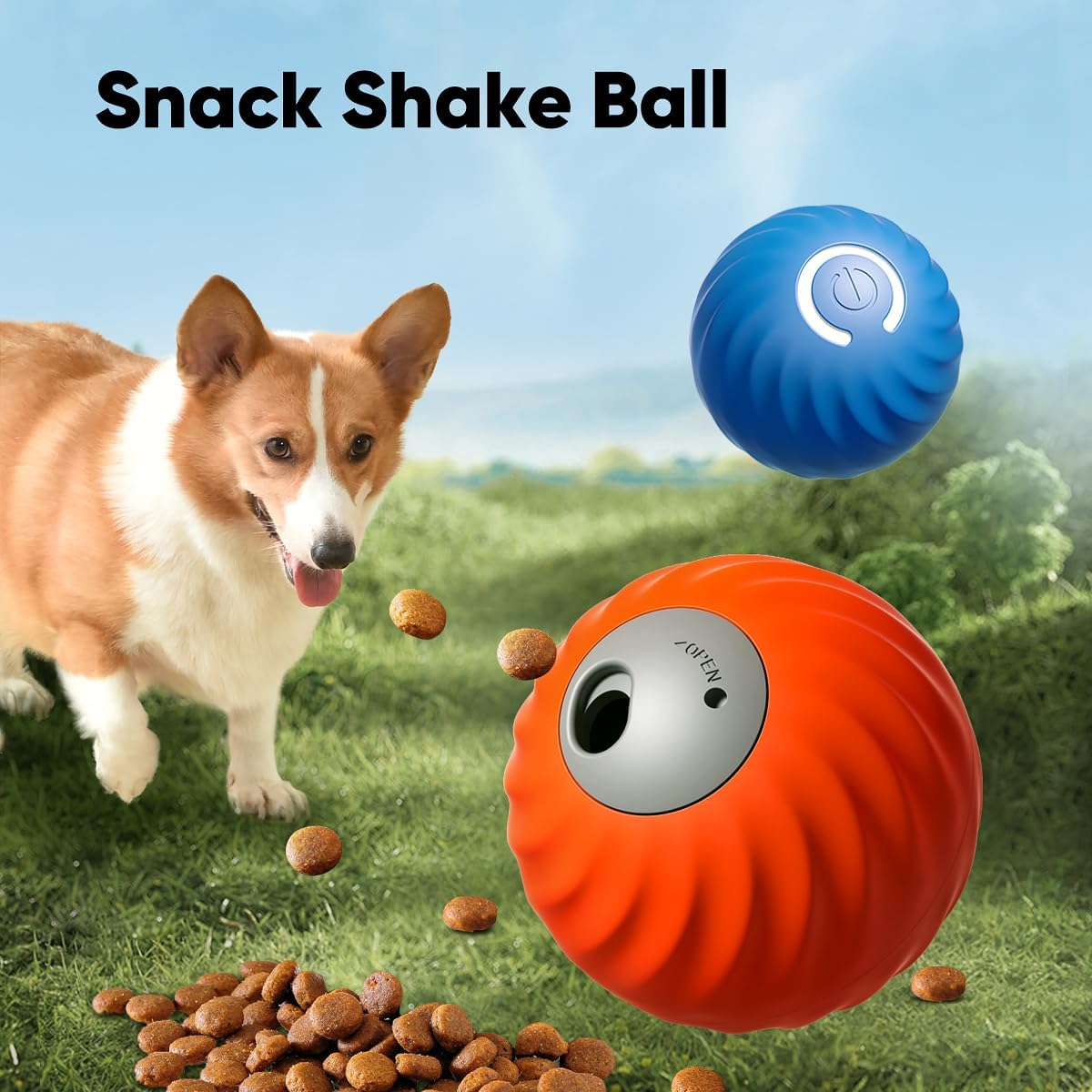 Zoomie 2.0 Buddy Interactive Dog Toys, Treat Dispensing Dog Puzzle Toy for Small, Medium, Large Dogs – Enrichment Toys for Dogs, Dog Feeder Puzzle Toy, Fun Dog Toys to Keep Them Busy and Engaged