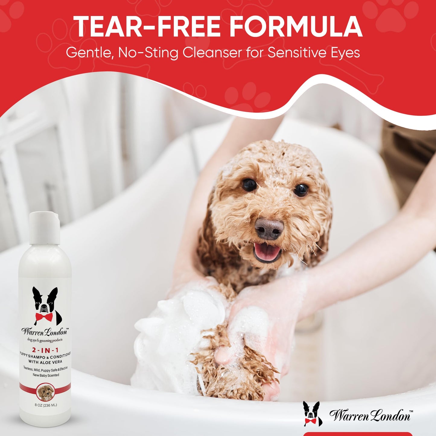 Vet's Best Medicated Oatmeal Shampoo for Dogs, Soothes Dog Dry Skin, Cleans, Moisturizes Dry Flaky Dog Skin and Conditions Skin and Coat, 16 oz