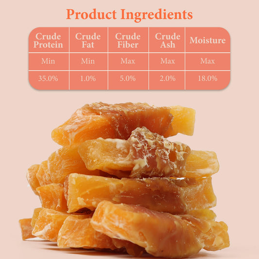 Annika Chicken Wrapped Sweet Potato Dog Treats – Grain-Free, Healthy Natural Jerky Chews, High Protein, Dental-Friendly Puppy Training Snacks for Small, Medium & Large Dogs, 11.6 oz