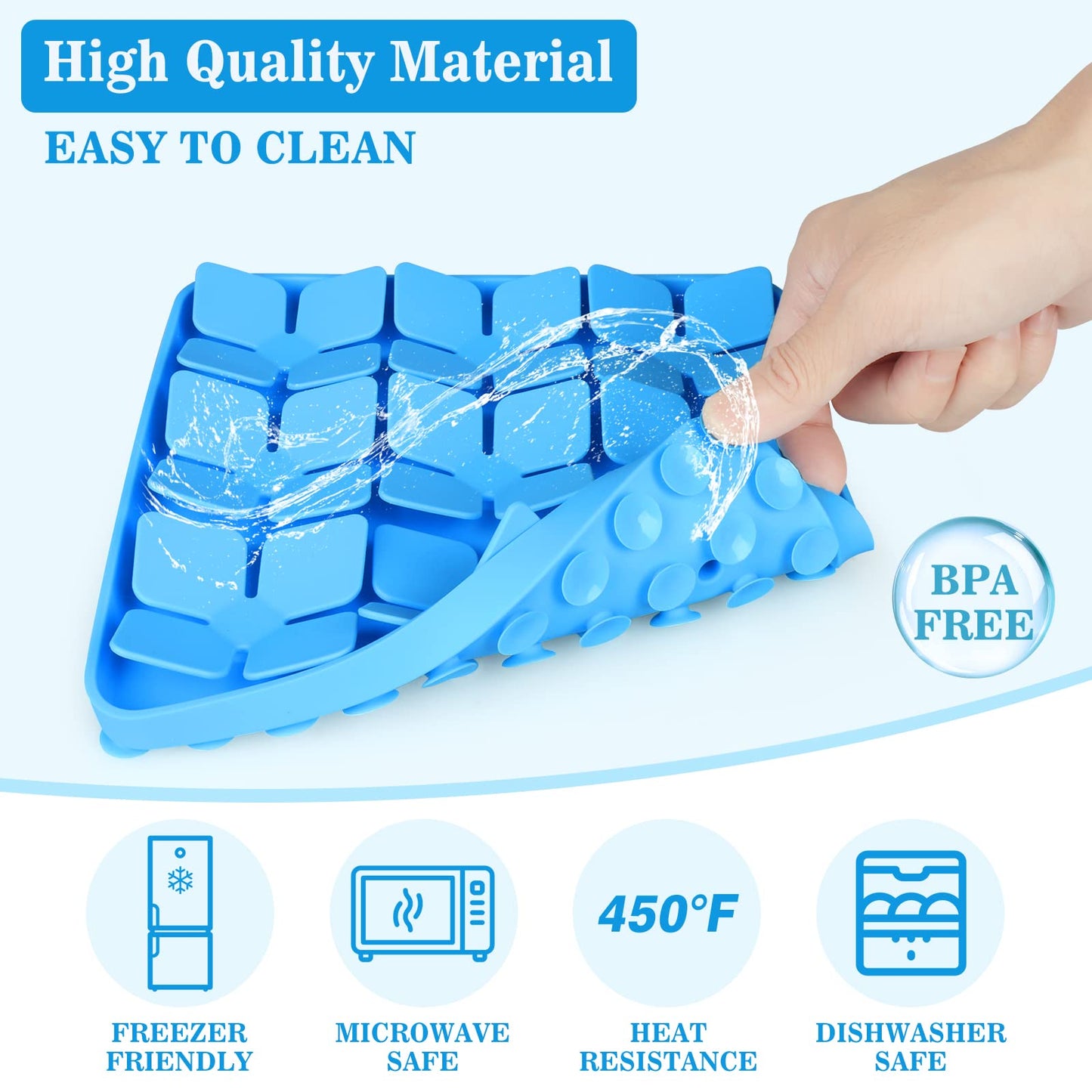 MOOGROU Snuffle Mat for Dogs,Silicone Interactive Dog Mat No Hurt for Dog's Nose for Smell Training and Slow Eating,Encourages Natural Foraging Skills and Stress Relief for Dog Mental Stimulation Toys
