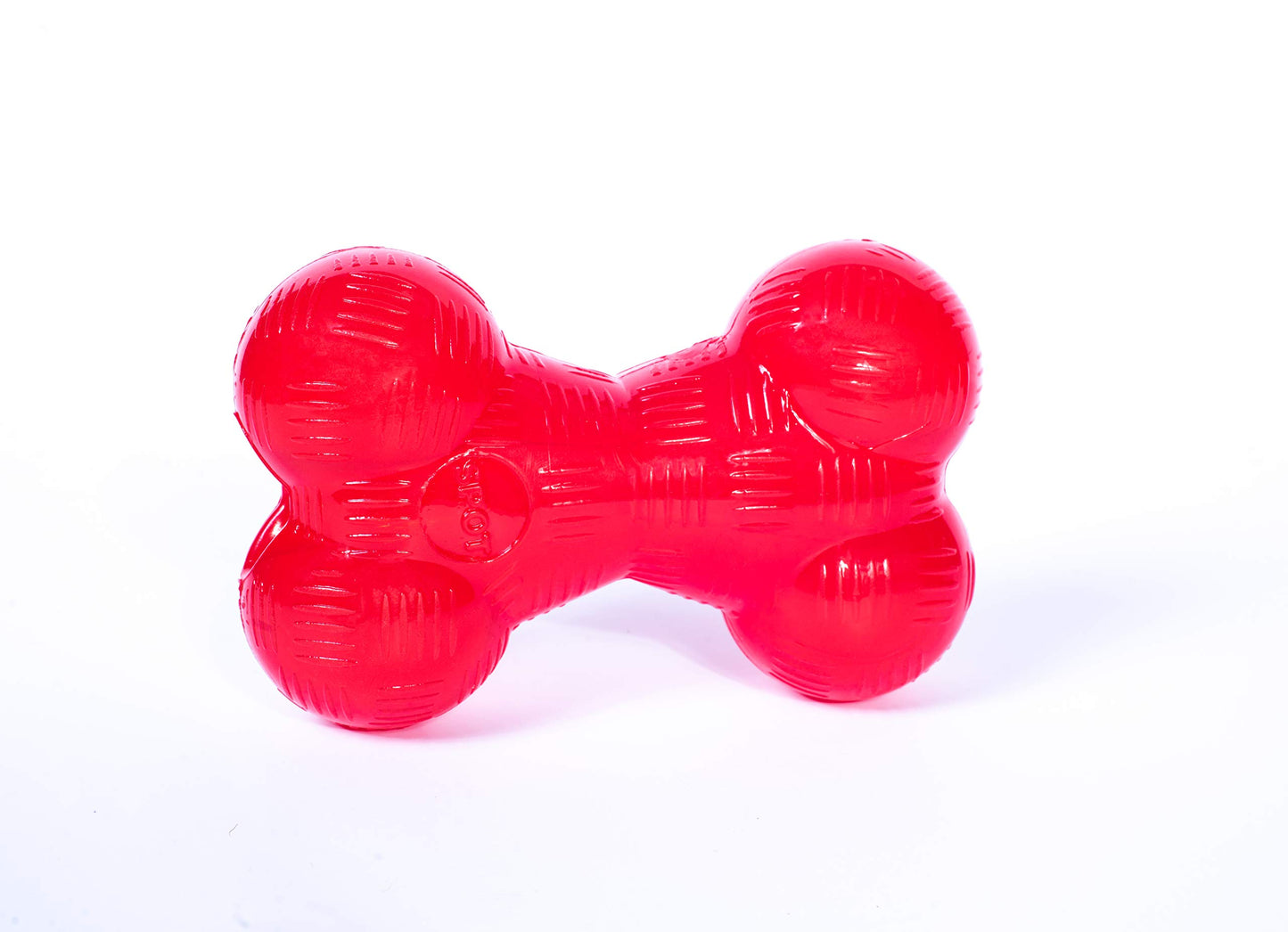 SPOT Play Strong Bone- Durable TPR Long Lasting Dog Chew for Aggressive Chewers, Hole for Treats, Virtually Indestructible Toy for Medium Dogs & Puppies - 5.5 inch