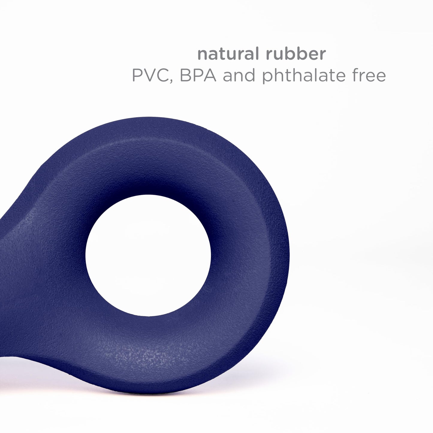 Ubbi Pet x Karim Rashid Collaboration, Pet Toy Set Includes Chomp, Kibbler and Tuggle Toy, Durable Natural Rubber Toys for Medium to Large Dog Breeds