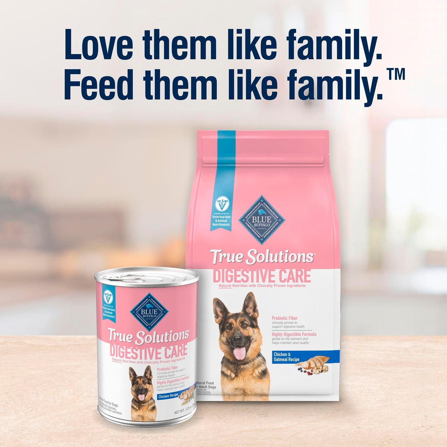 Blue Buffalo True Solutions Digestive Care Natural Dry Dog Food for Adult Dogs, Chicken, 11-lb. Bag