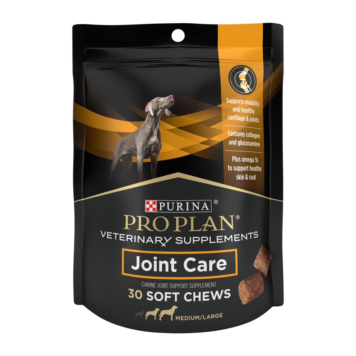Purina Pro Plan Veterinary Joint Care Supplement for Large Breed Dogs - 30 ct. Pouch
